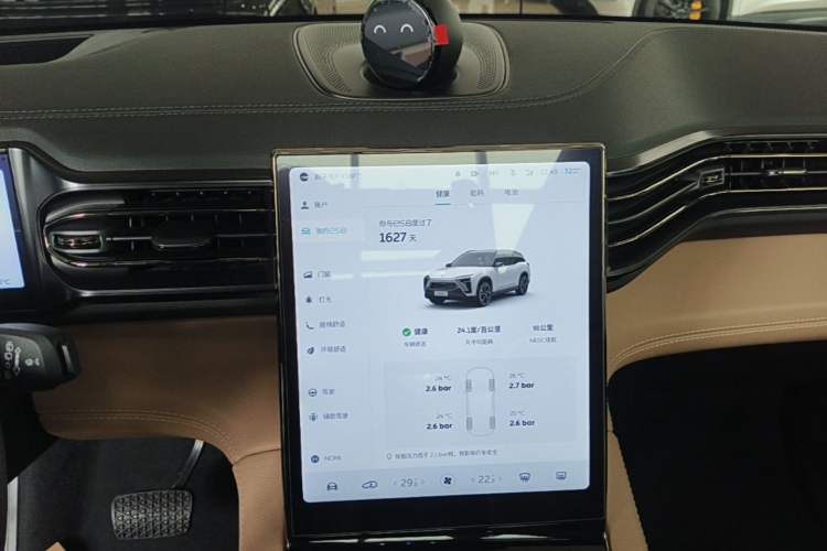 Used Nio ES8 2020 580 km Range Six-Seater Version Audio And AC Panel