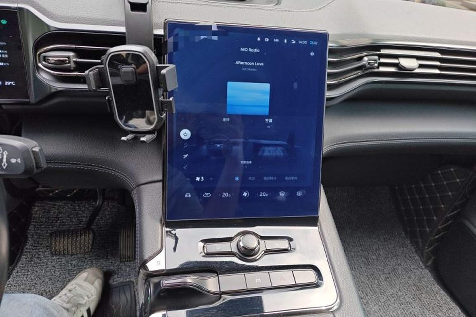 Used Nio ES8 2020 580 km Range Six-Seater Version Audio And AC Panel