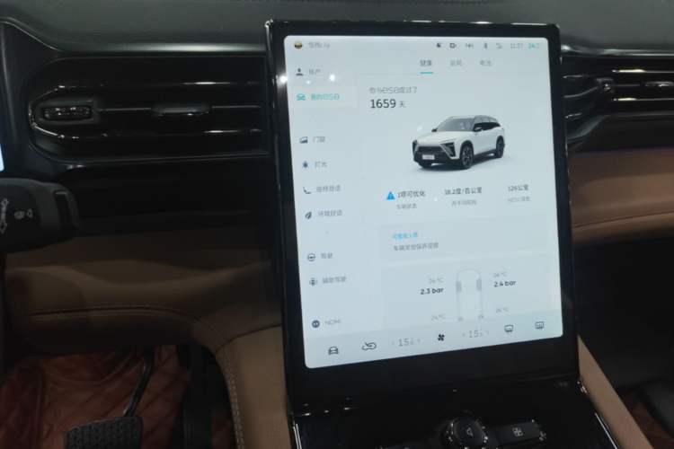 Used Nio ES8 2020 580 km Range Six-Seater Version Audio And AC Panel