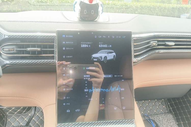 Used Nio ES8 2020 415 km Range 7-Seater Version Audio And AC Panel
