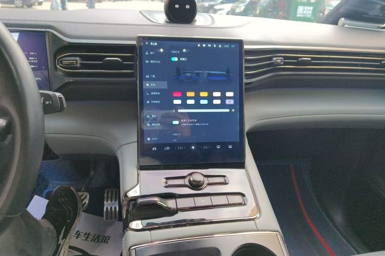 Used Nio ES8 2020 415 km Range 6-Seater Version Audio And AC Panel