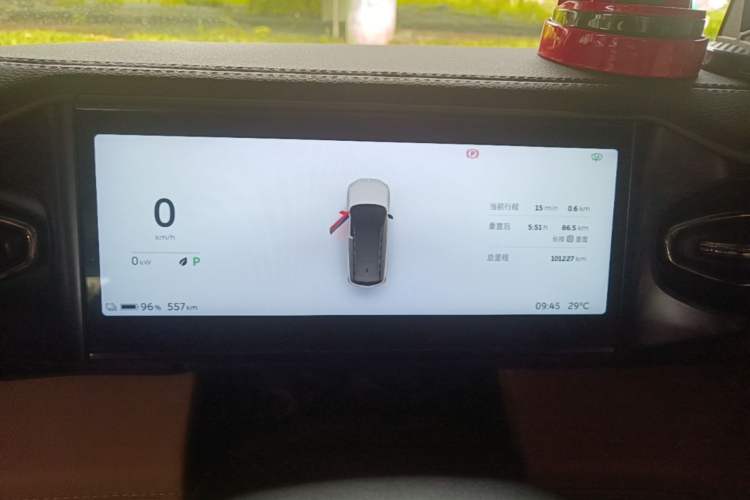Used Nio ES8 2020 580 km Range Signature Edition Six-Seater Version Instrument Cluster