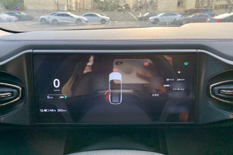 Used Nio ES8 2020 580 km Range Signature Edition Six-Seater Version Instrument Cluster