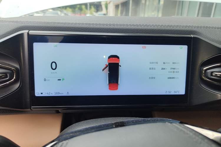 Used Nio ES8 2020 415 km Range 7-Seater Version Instrument Cluster