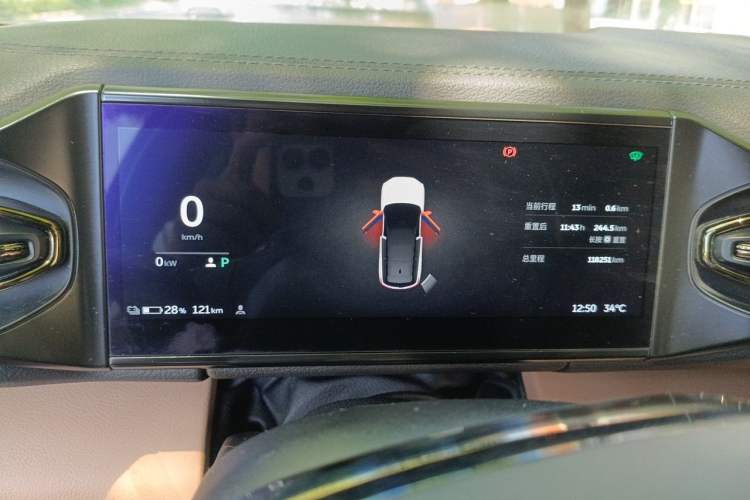 Used Nio ES8 2020 415 km Range 6-Seater Version Instrument Cluster