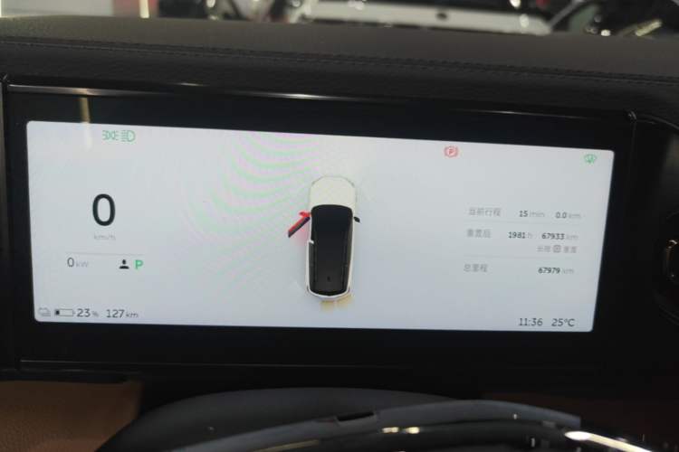 Used Nio ES8 2020 580 km Range Six-Seater Version Instrument Cluster