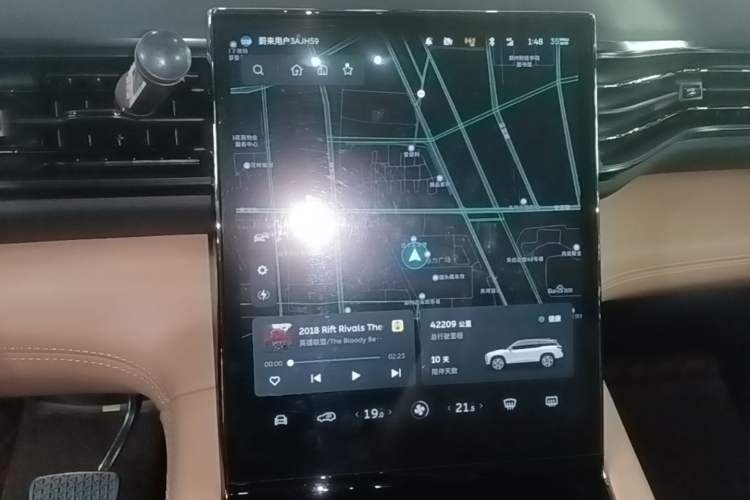 Used Nio ES8 2020 580 km Range Six-Seater Version Instrument Cluster