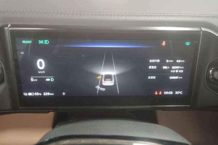 Used Nio ES8 2020 415 km Range 6-Seater Version Instrument Cluster