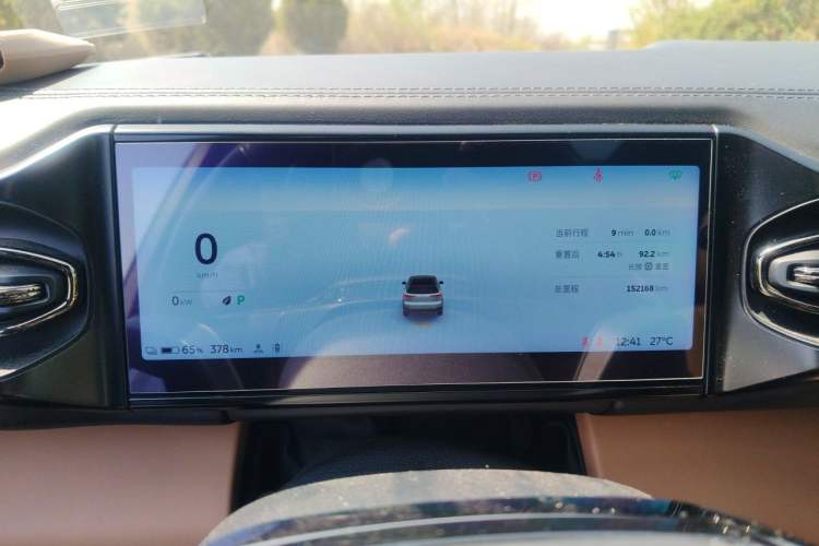 Used Nio ES8 2020 580 km Range Signature Edition Six-Seater Version Instrument Cluster