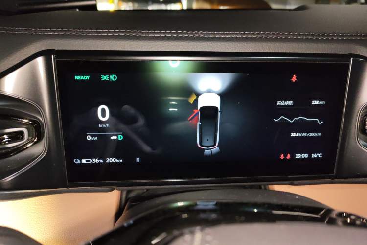 Used Nio ES8 2020 580 km Range Six-Seater Version Instrument Cluster