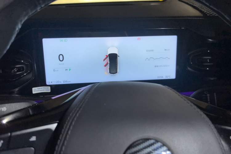 Used Nio ES8 2020 580 km Range Signature Edition Six-Seater Version Instrument Cluster