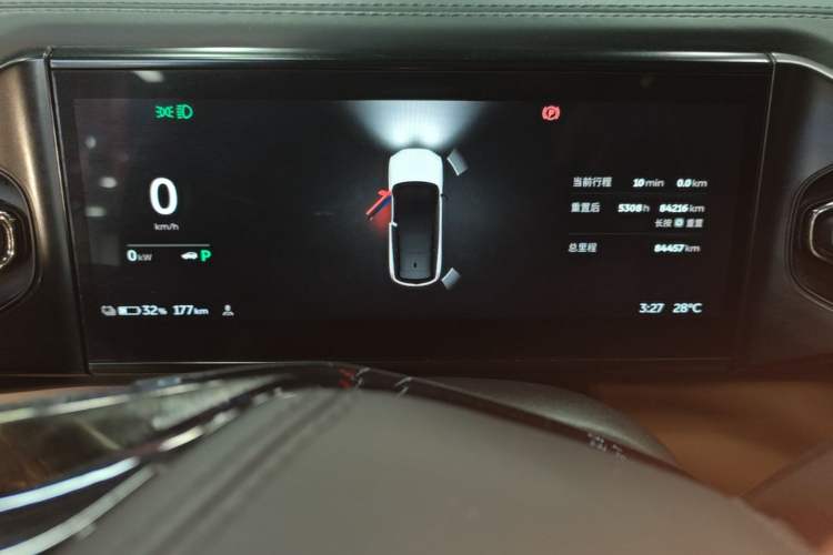 Used Nio ES8 2020 580 km Range Signature Edition Six-Seater Version Instrument Cluster