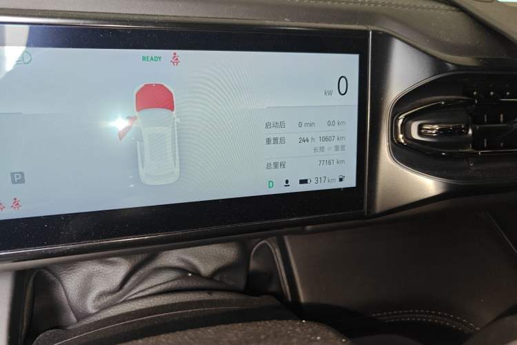 Used Nio ES8 2020 415 km Signature Edition 6-Seater Version Odometer Close Up