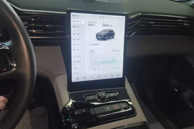 Used Nio ES8 2022 100 kWh Six-Seater Version Audio And AC Panel