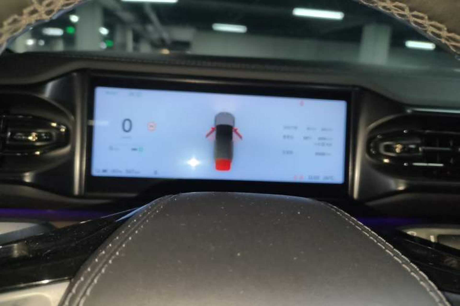 Used Nio ES8 2022 100kWh Signature Edition Six-Seater Instrument Cluster