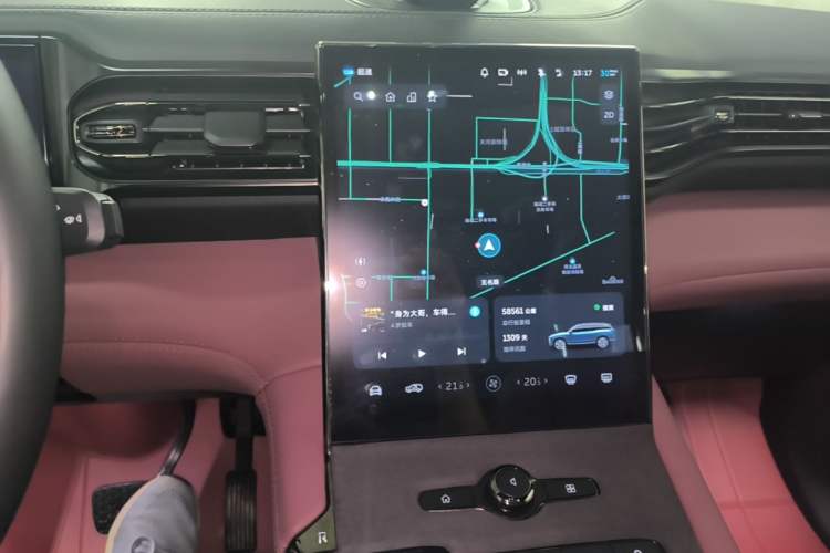 Used Nio ES8 2022 100kWh Signature Edition Six-Seater Audio And AC Panel