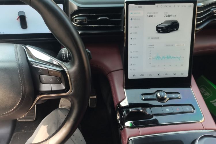 Used Nio ES8 2022 75 kWh Flagship Version Six Seats Audio And AC Panel