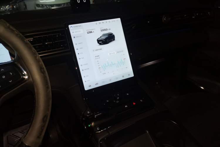Used Nio ES8 2022 75 kWh Six-Seater Version Audio And AC Panel