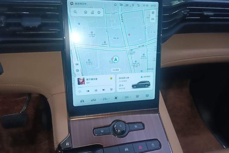 Used Nio ES8 2022 75 kWh 7-Seater Version Audio And AC Panel