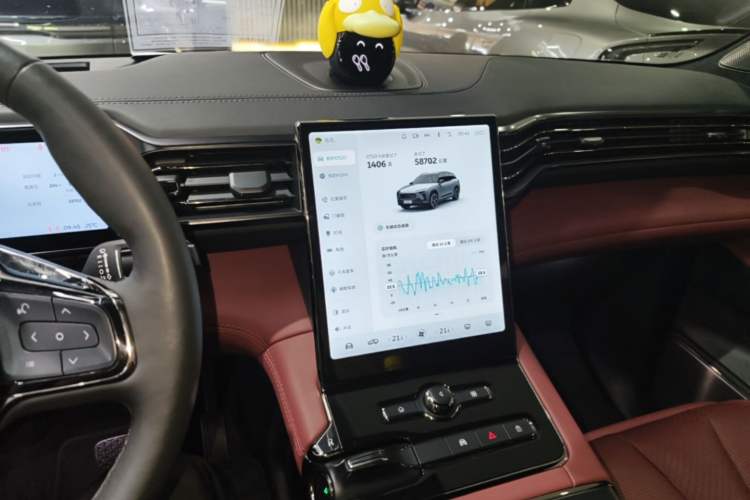 Used Nio ES8 2022 100kWh Flagship Edition Six-Seater Audio And AC Panel