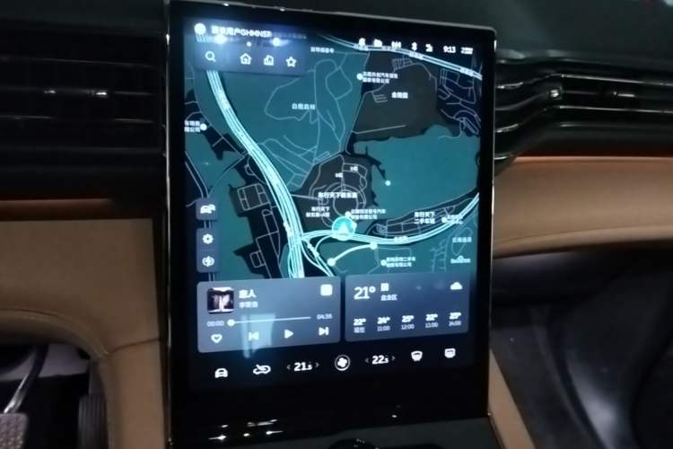 Used Nio ES8 2022 100 kWh Six-Seater Version Audio And AC Panel