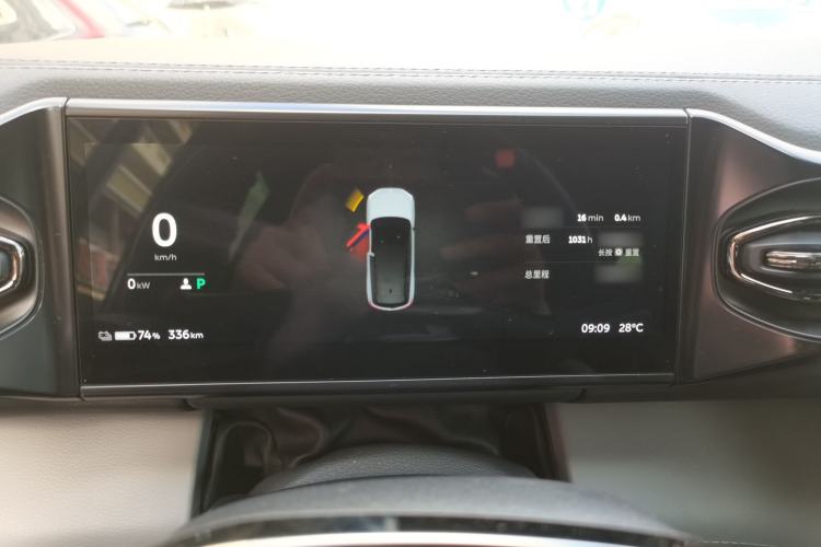 Used Nio ES8 2022 75 kWh Six-Seater Version Instrument Cluster