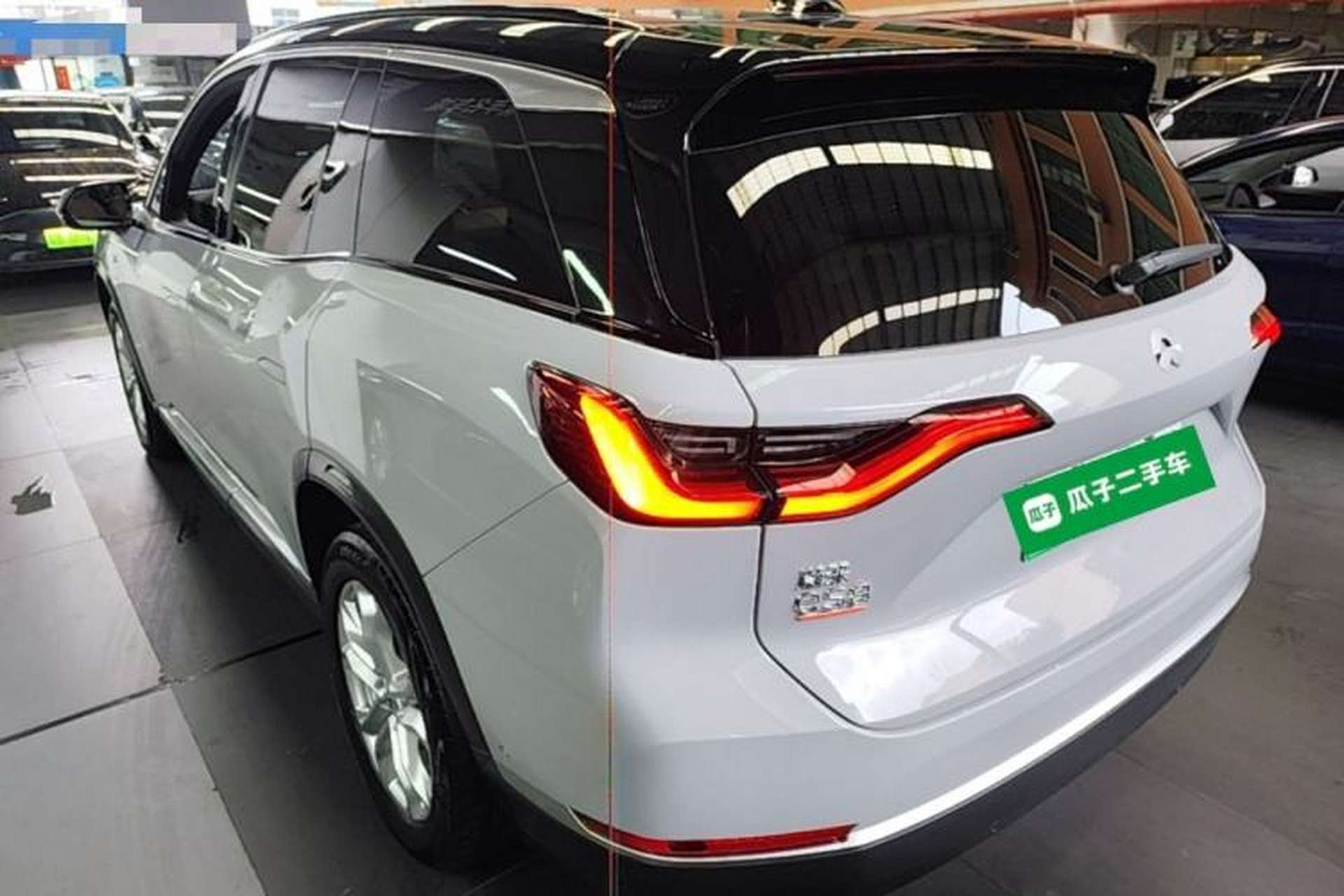 Used Nio ES8 2022 75 kWh 7-Seater Version Rear Left 45 Deg