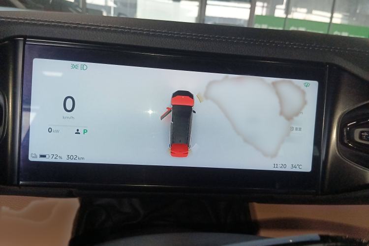 Used Nio ES8 2022 75 kWh Signature Edition Seven Seats Instrument Cluster