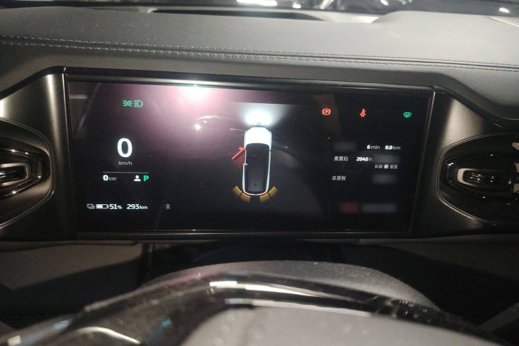 Used Nio ES8 2022 100kWh Signature Edition Seven-Seater Instrument Cluster