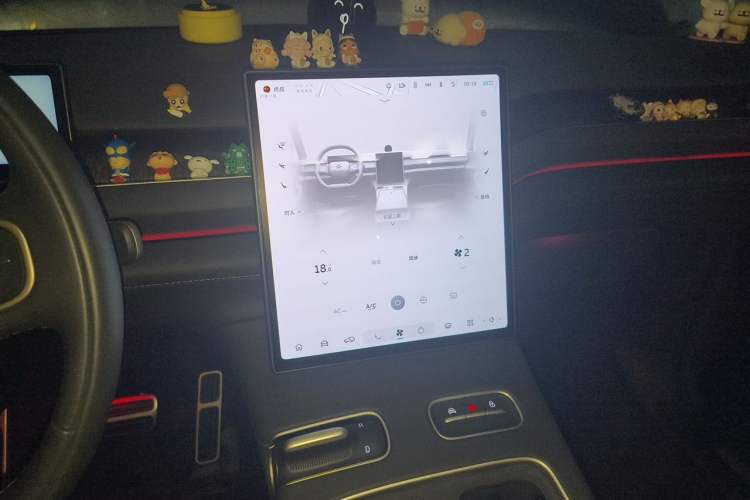 Used Nio ES8 2023 75 kWh Executive Edition Audio And AC Panel