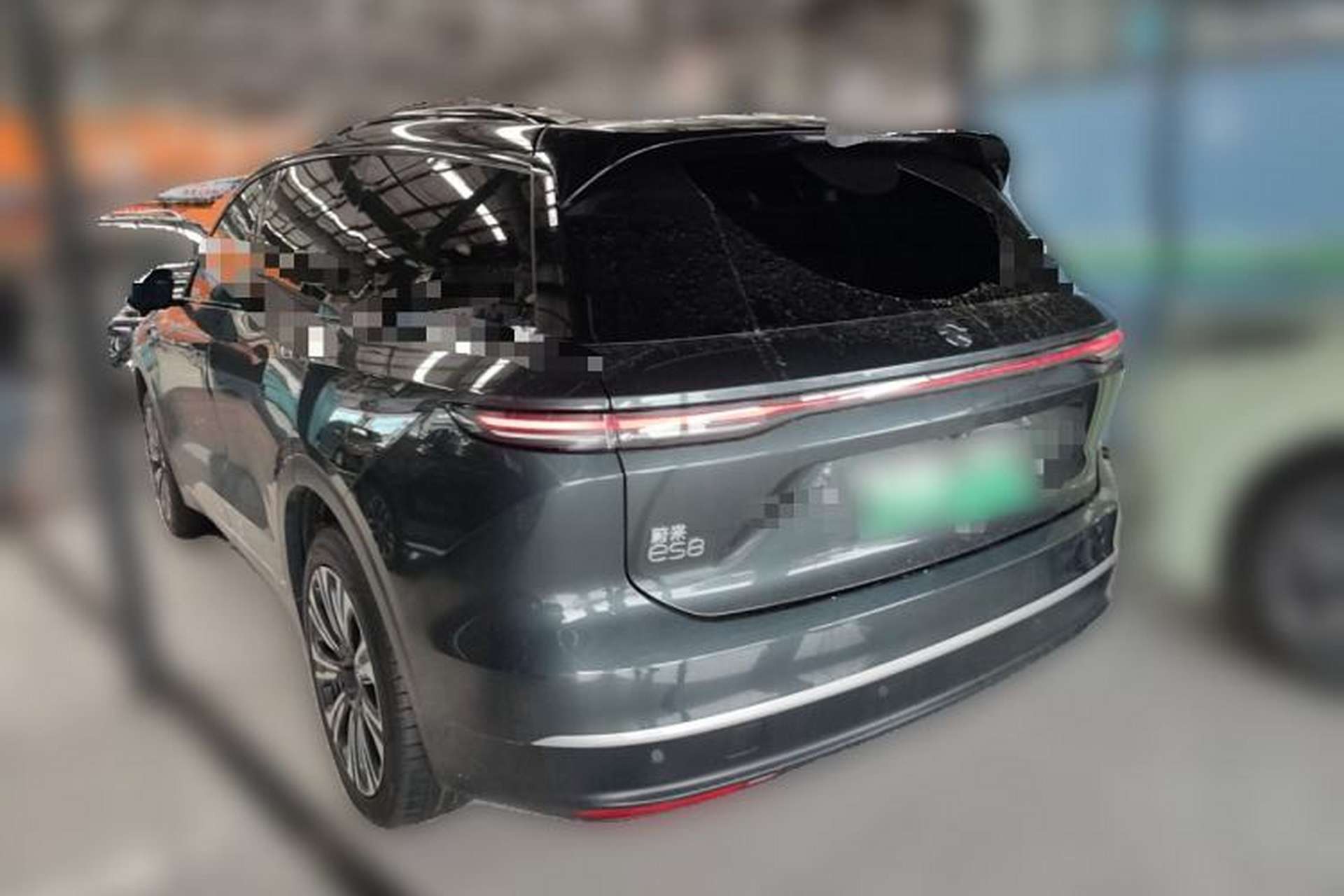 Used Nio ES8 2023 75 kWh Rear Left 45 Deg
