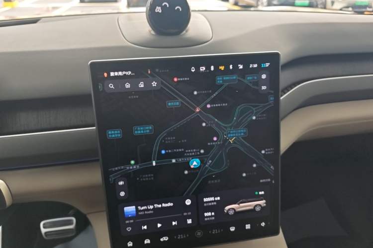 Used Nio ES8 2023 100kWh Signature Edition Audio And AC Panel
