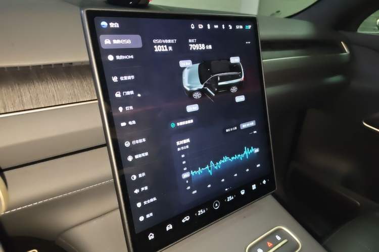 Used Nio ES8 2023 100kWh Signature Edition Audio And AC Panel