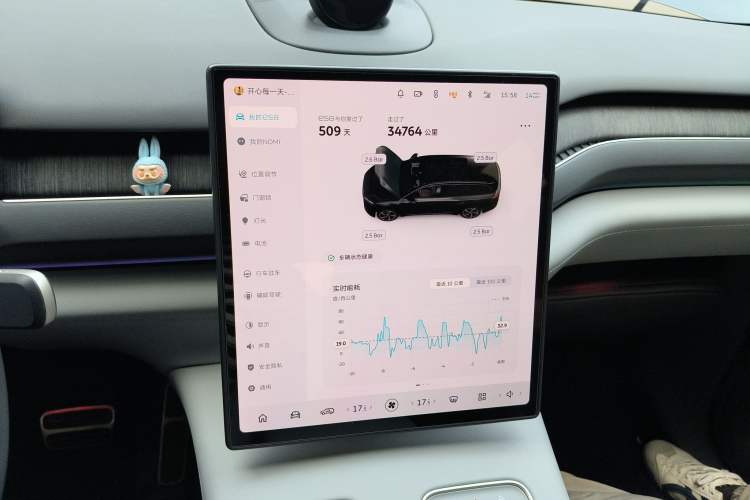 Used Nio ES8 2023 75 kWh Audio And AC Panel