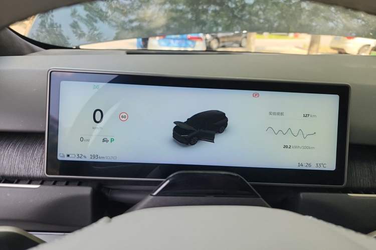 Used Nio ES8 2023 75 kWh Instrument Cluster