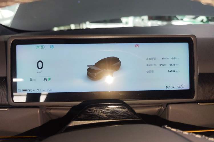 Used Nio ES8 2023 75 kWh Instrument Cluster