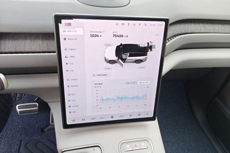 Used Nio ES8 2023 75 kWh Audio And AC Panel
