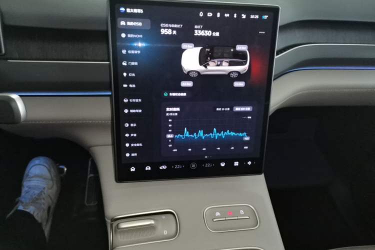 Used Nio ES8 2023 100kWh Signature Edition Audio And AC Panel