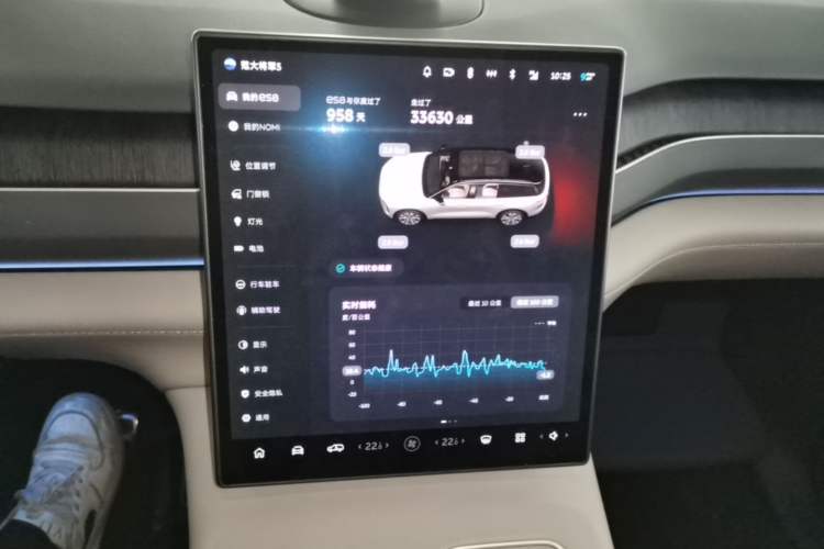 Used Nio ES8 2023 100kWh Signature Edition Instrument Cluster