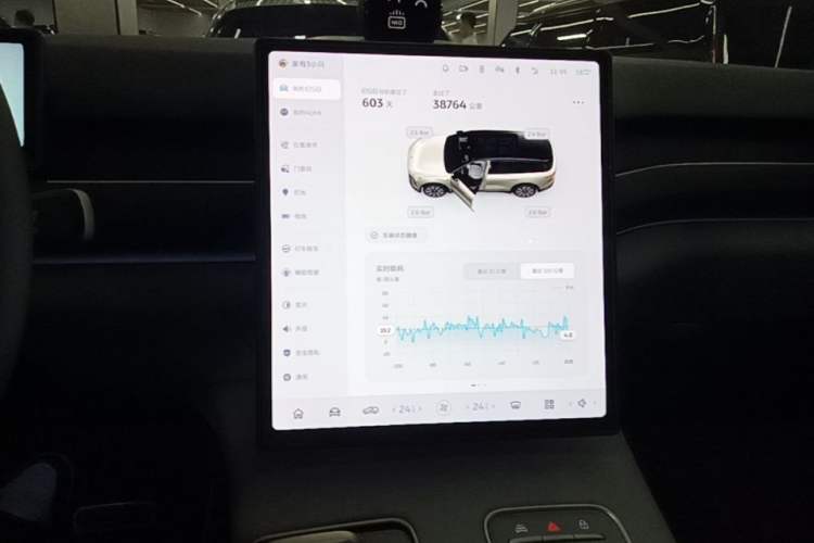 Used Nio ES8 2024 75 kWh Audio And AC Panel