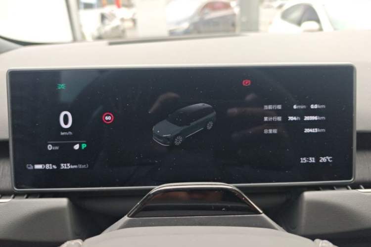 Used Nio ES8 2024 75 kWh Instrument Cluster