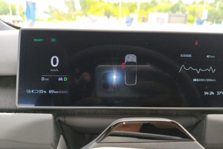 Used Nio ES8 2024 75 kWh Instrument Cluster