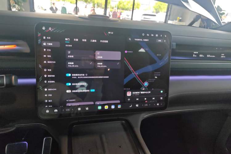 Used Nio ES8 2026 Model 6-seat Executive Luxury Edition Audio And AC Panel