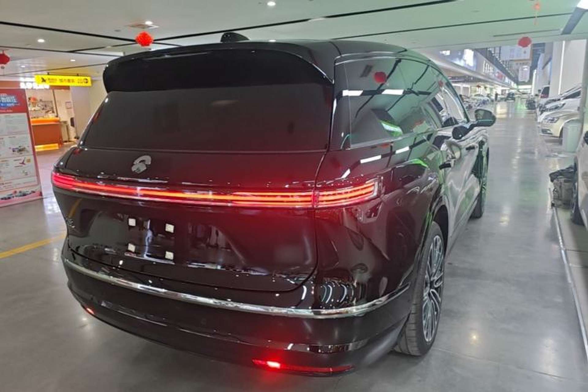 Used Nio ES8 2026 Model 6-seat Executive Signature Edition Rear Right 45 Deg