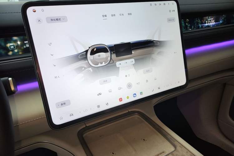 Used Nio ES8 2026 Model 6-seat Executive Luxury Edition Audio And AC Panel