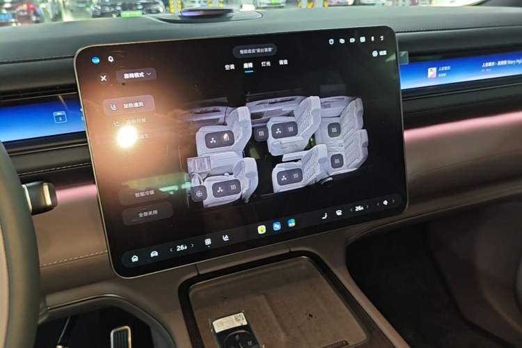 Used Nio ES8 2026 Model 6-seat Executive Luxury Edition Audio And AC Panel