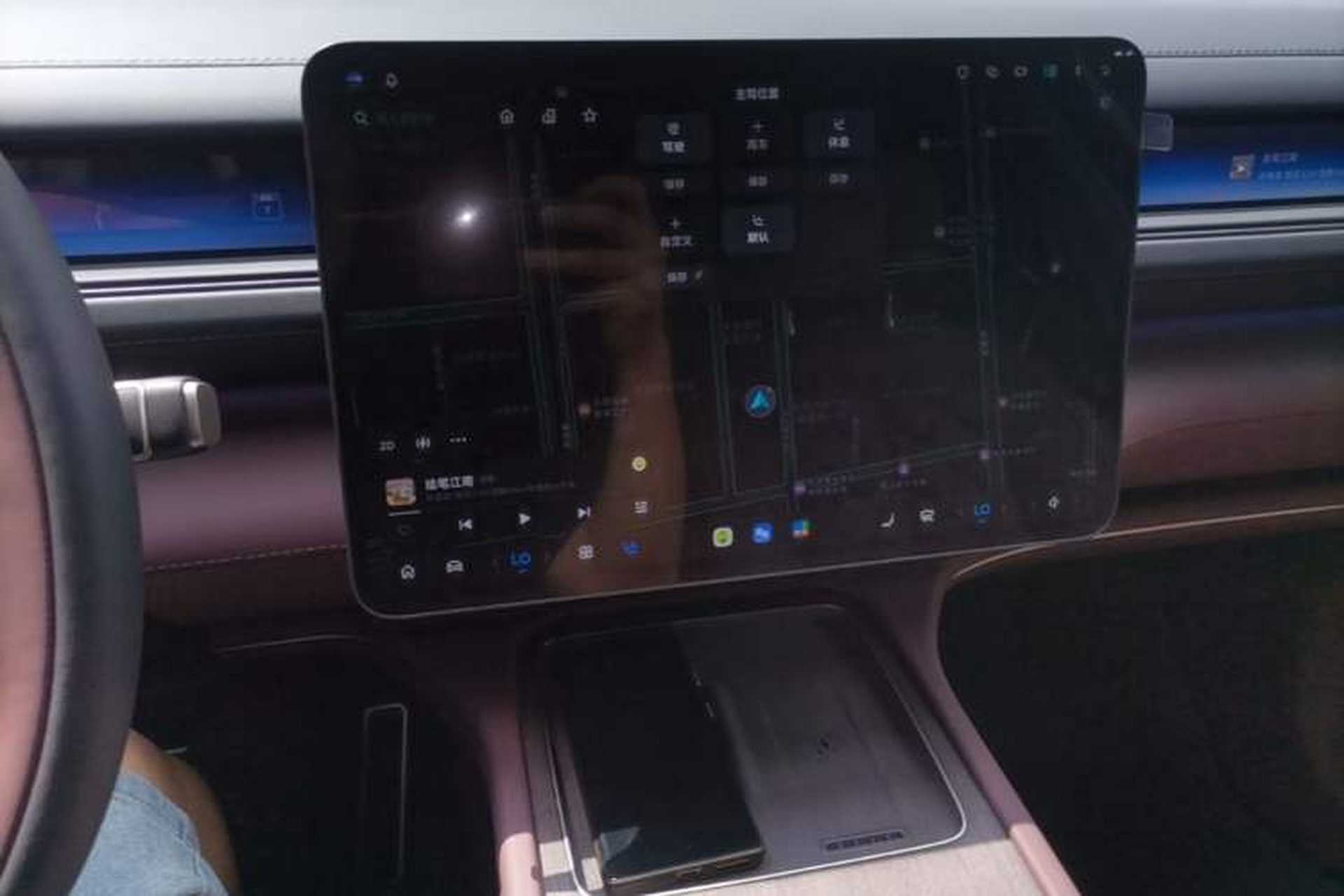 Used Nio ES8 2026 Model 6-seat Executive Luxury Edition Audio And AC Panel