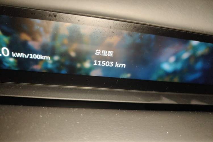 Used Nio ES8 2026 Model 6-seat Executive Luxury Edition Odometer Close Up