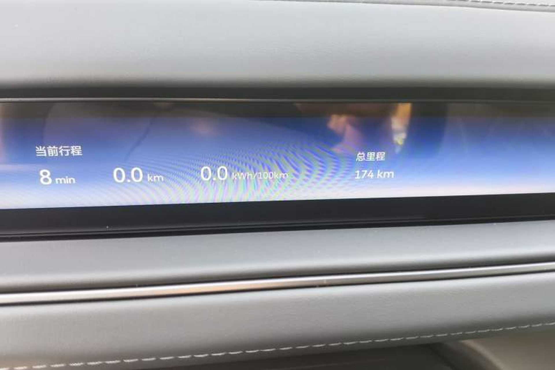 Used Nio ES8 2026 Model 6-seat Executive Luxury Edition Odometer Close Up
