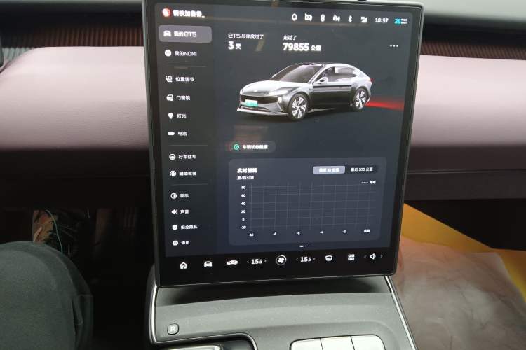 Used Nio ET5 2022 75 kWh Audio And AC Panel